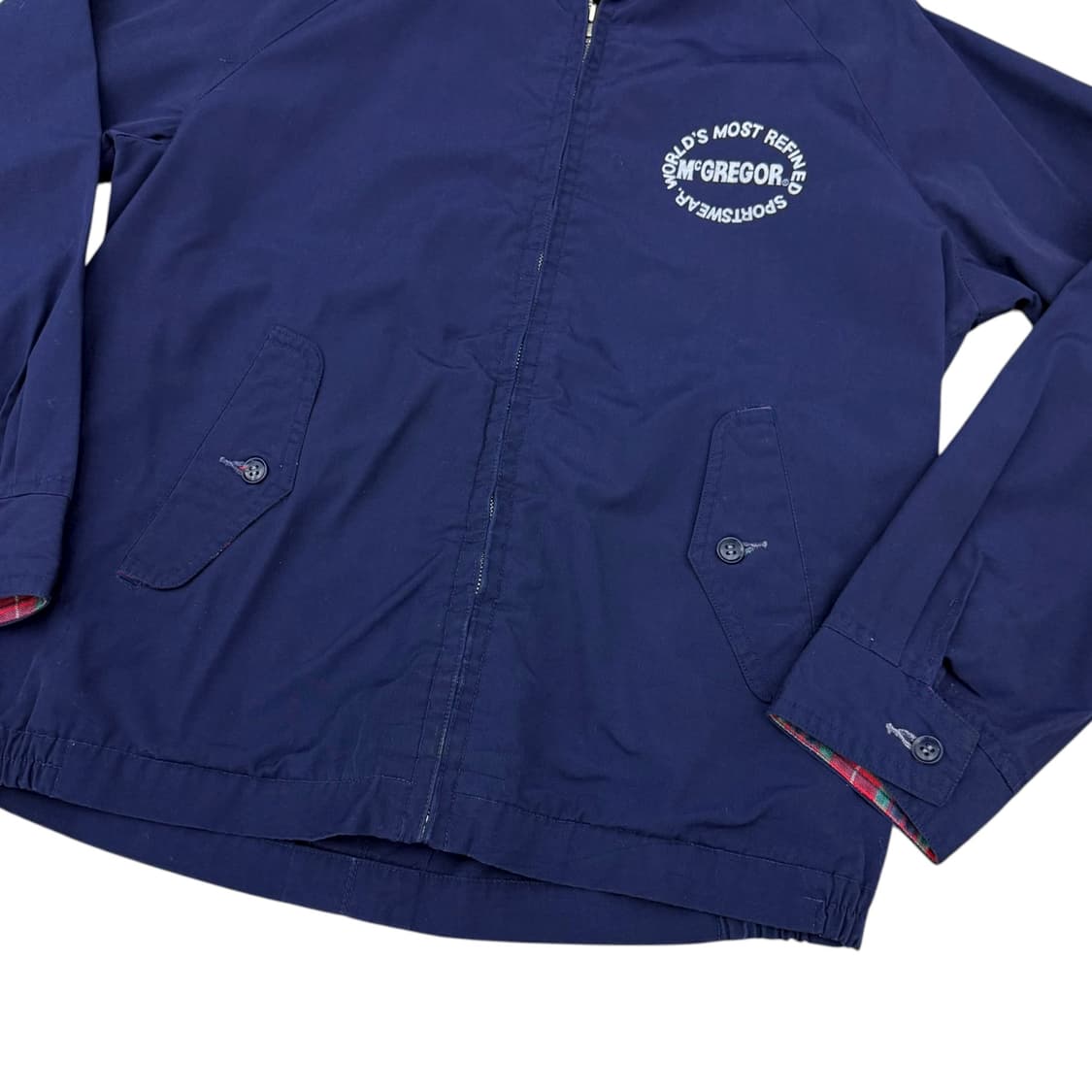 빈티지 맥그리거 네이비 블루종 코튼자켓 상품이미지5