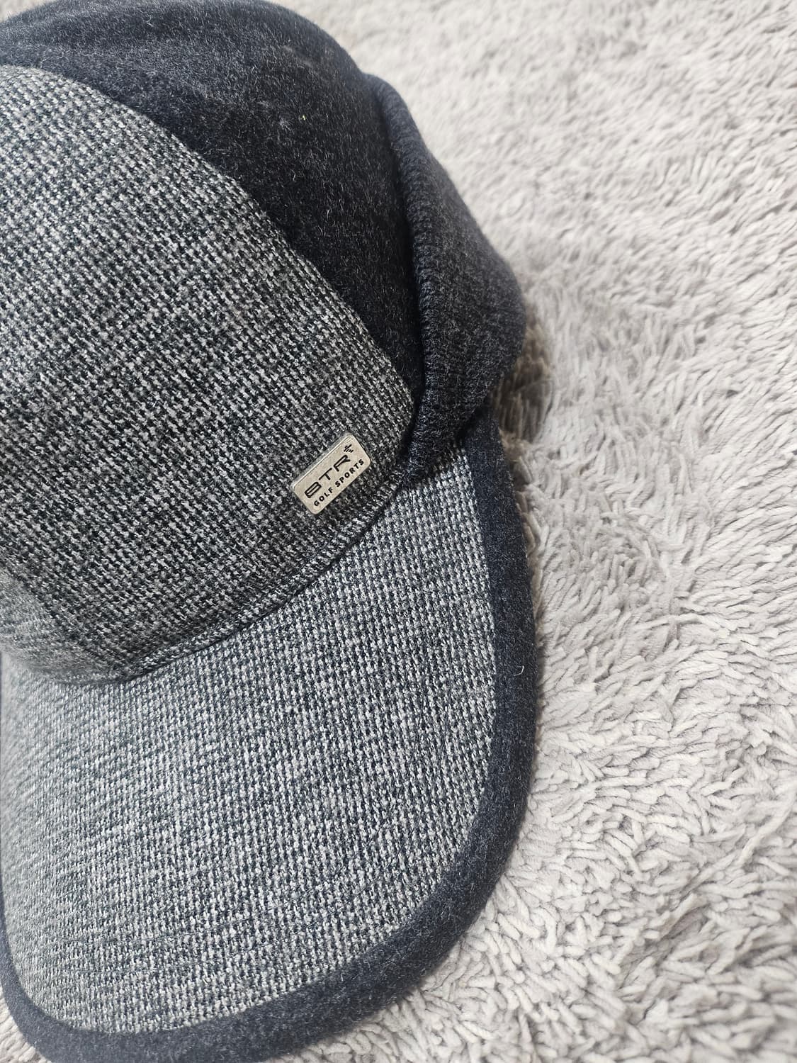 
BTR 골프스포츠 모직 캡모자 방한용모자 L 새제품 상품이미지2