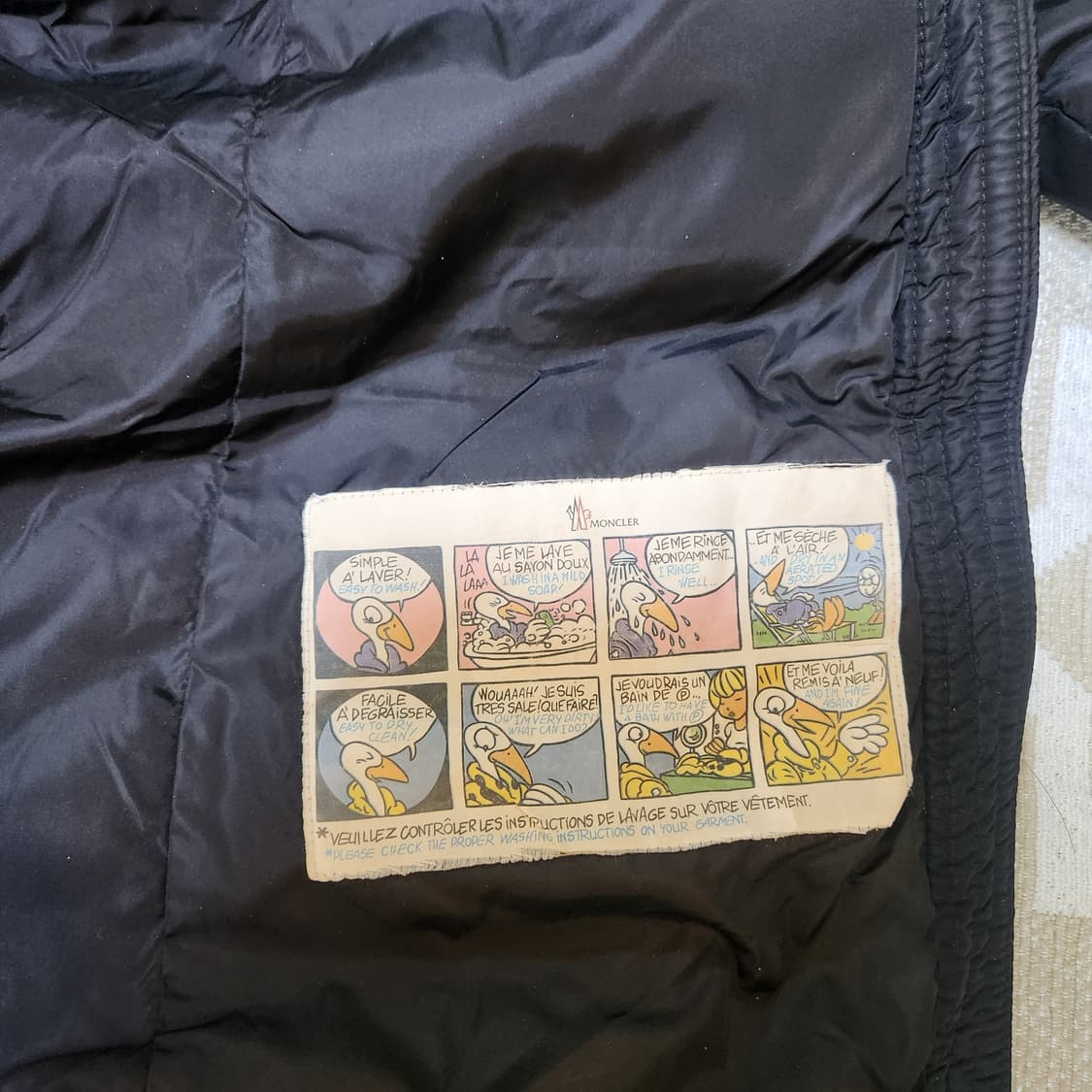 [정품 ] 몽클레어 숏패딩 클로에/클리온 쪽스퍼 블랙 패딩1 (여성용)  상품이미지6