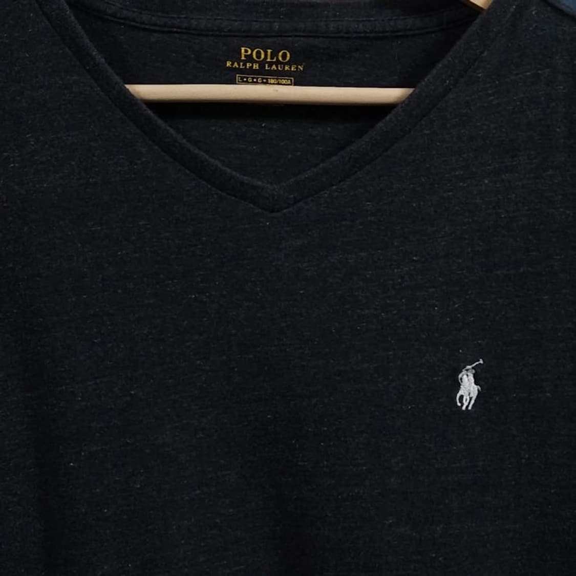 105 POLO 폴로랄프로렌 반팔 카라티 차콜그레이 상품이미지2