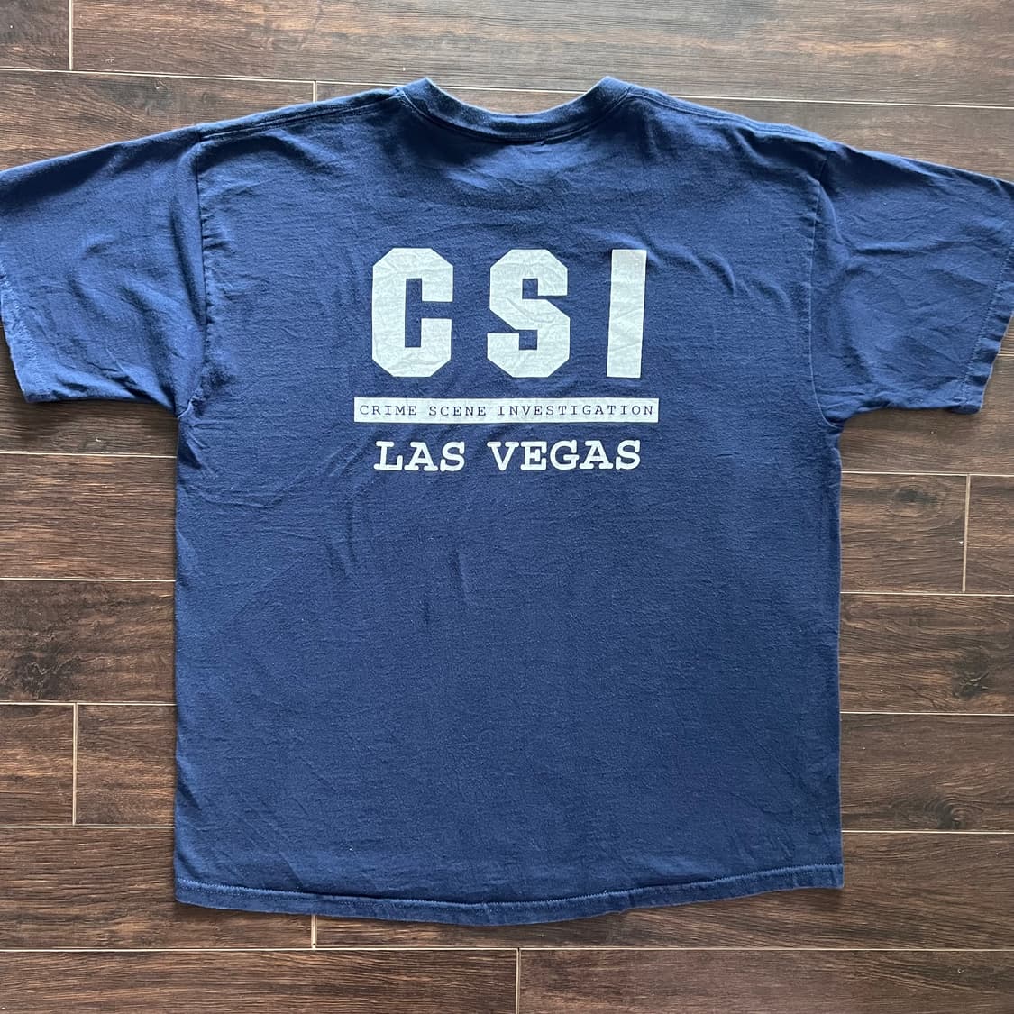 [XL추정] 미국 빈티지 CSI: Las Vegas 티비 쇼 티셔츠 상품이미지4