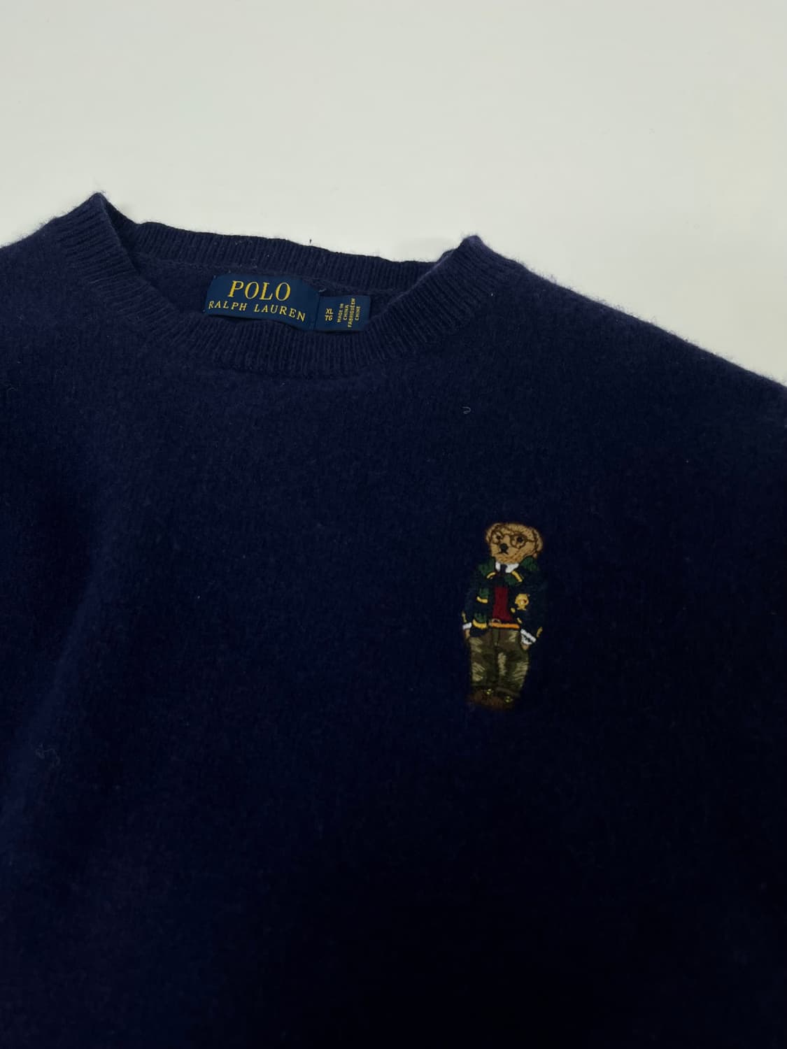 [m] 폴로 랄프로렌 베어 울 니트 스웨터 상품이미지3