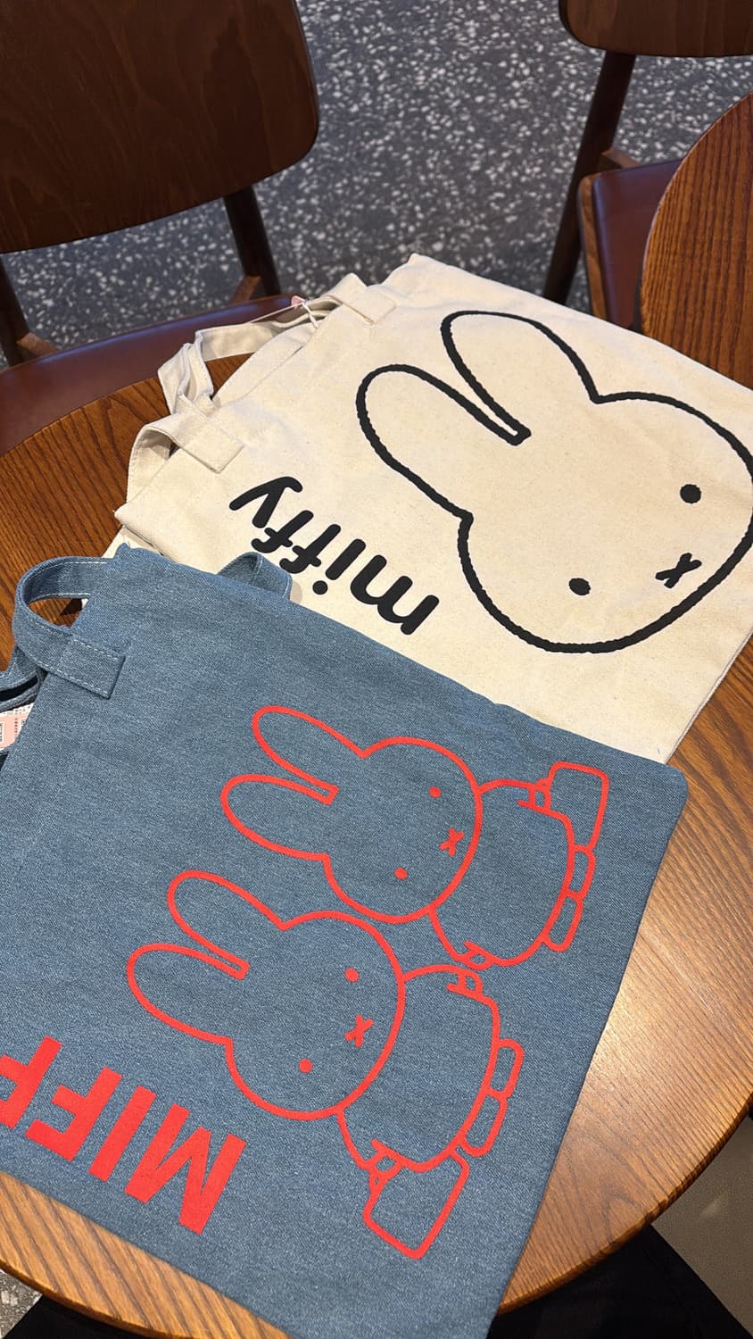 미피 miffy 토트백 캔버스 가방 에코백 장바구니 상품이미지1