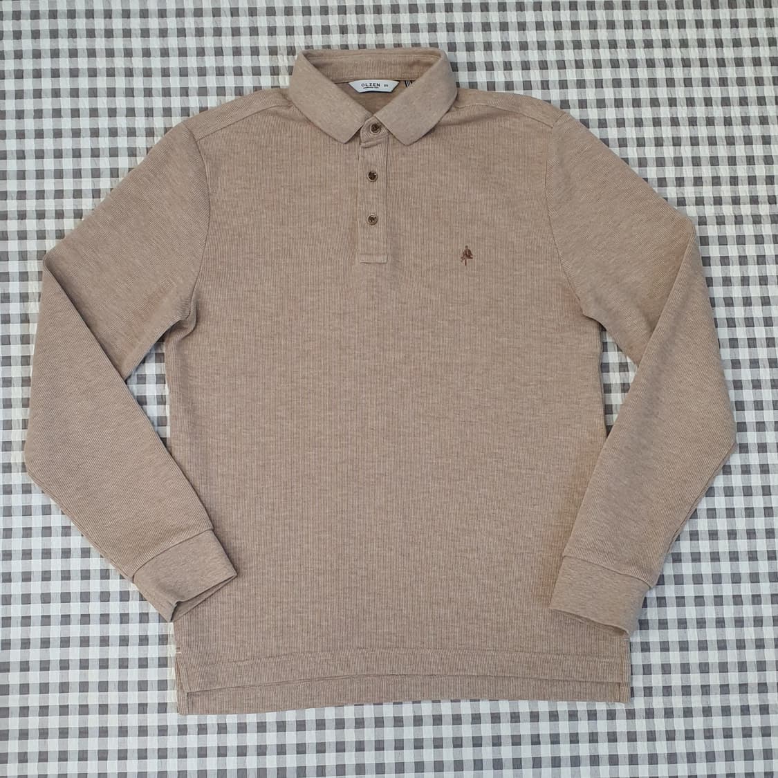 올젠 춘추 긴팔 카라티 남자95 상품이미지1