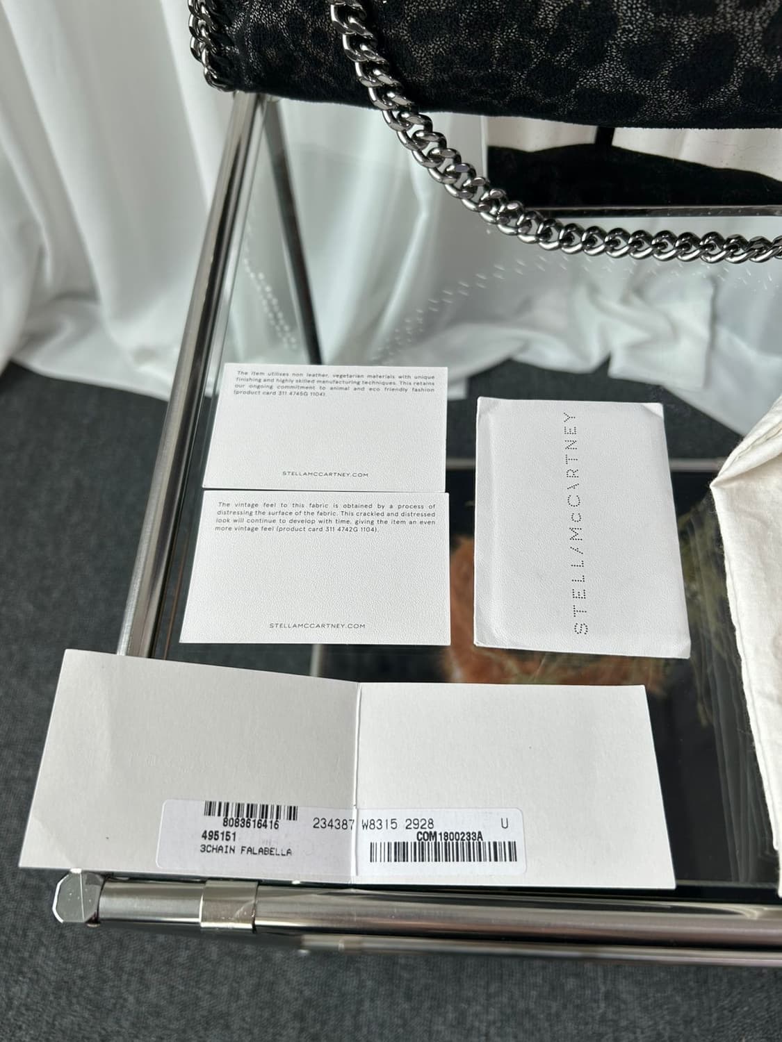 스텔라 맥카트니 레오파드 팔라벨라 토트백 상품이미지10