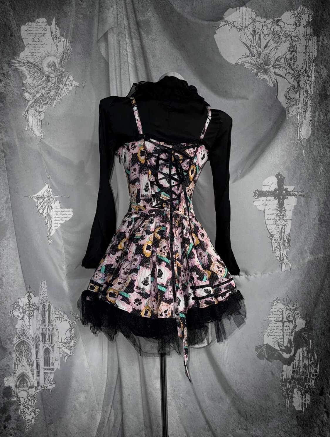 ACDC RAG 고스로리 세라깔 고딕 코디세트  상품이미지1