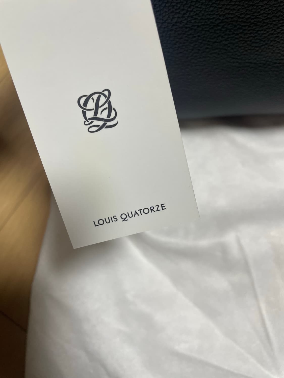 <새상품>루이까또즈 블랙 가죽 숄더백 상품이미지5