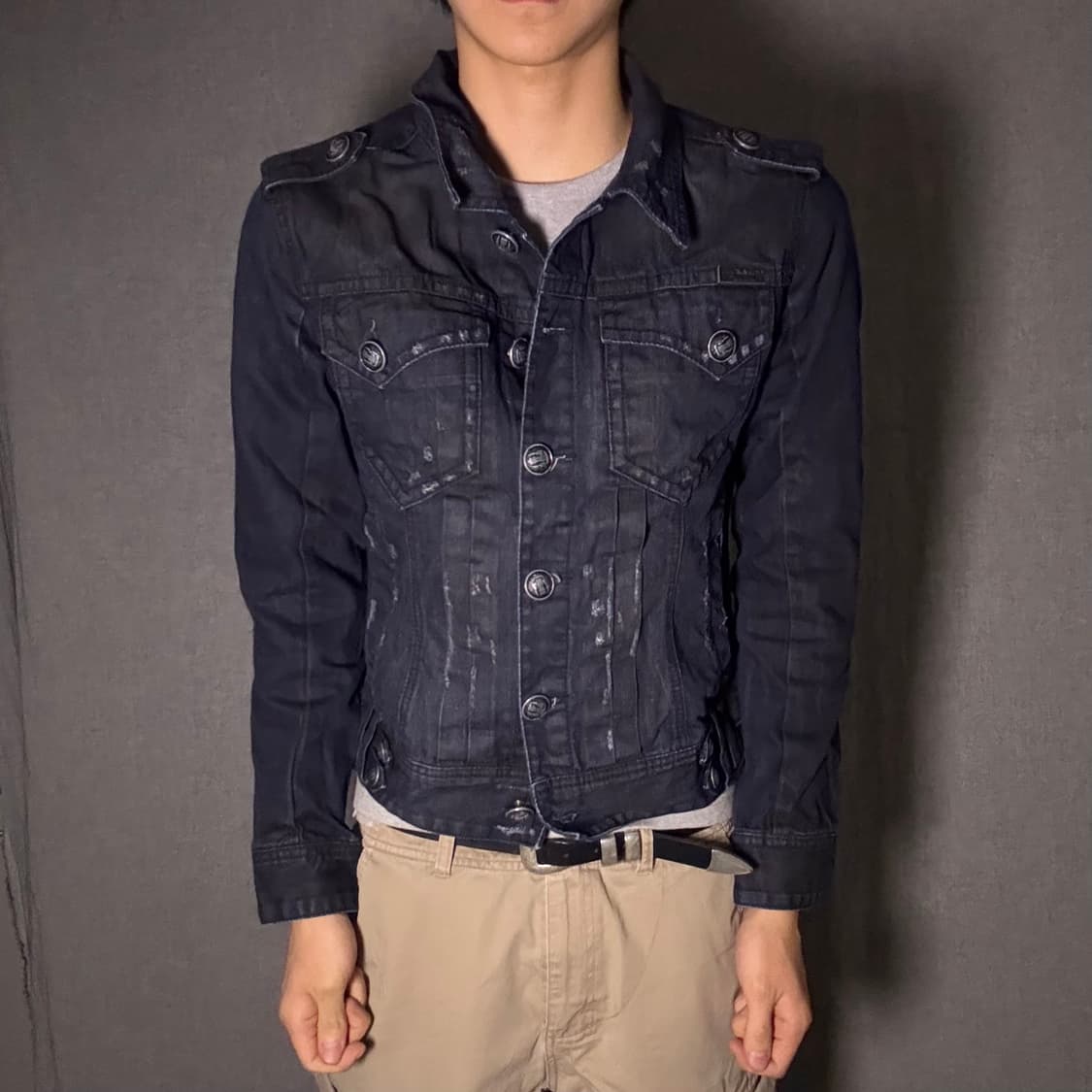 버커루 진청 데님 자켓 상품이미지2