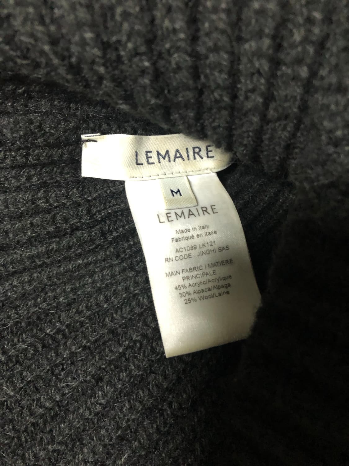 [M]르메르 바라클라바 블랙 상품이미지7