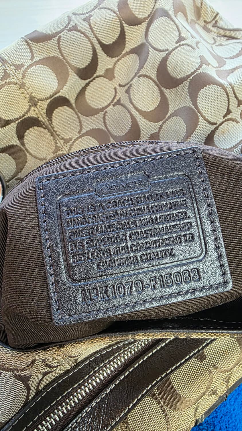 코치F15083 시그니처 버클 숄더백 00s y2k 상품이미지7