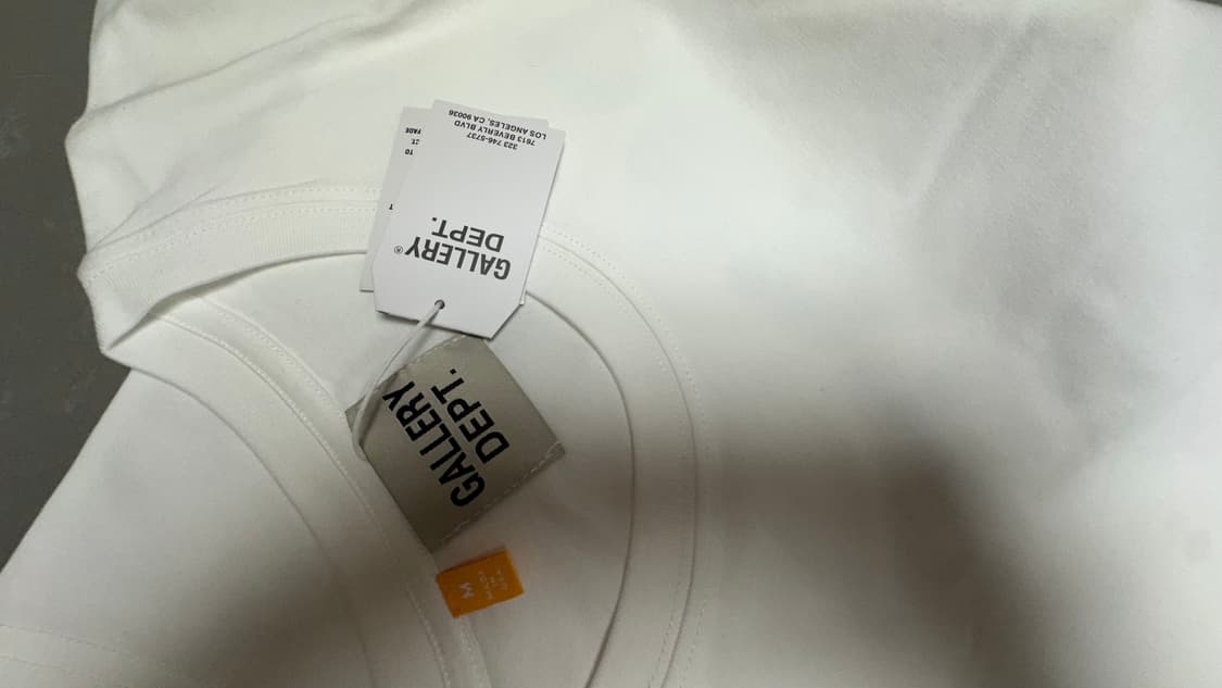 갤러리디파트먼트 프렌치 반팔 화이트 상품이미지7