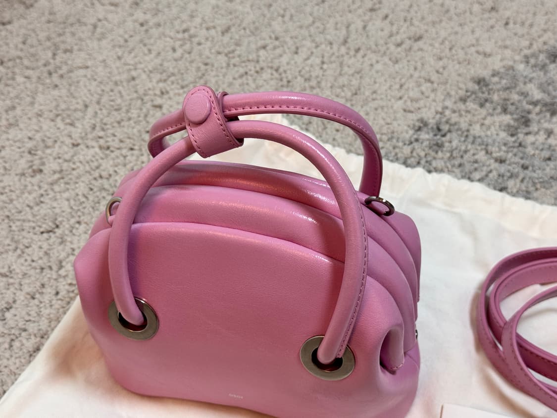 [팝니다]오소이 써클브로트 미니백 워시드 라일락 상품이미지2