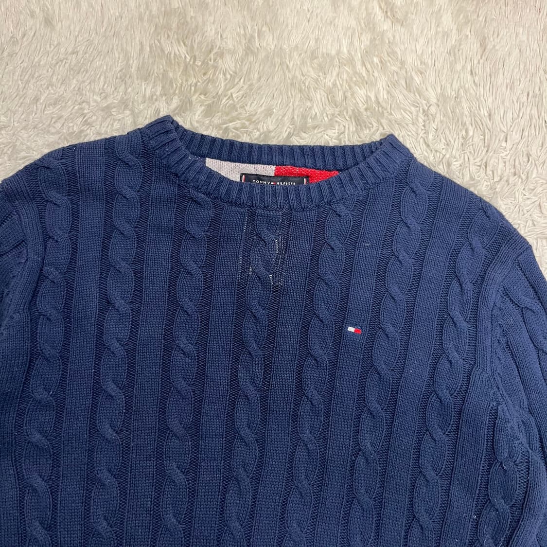 Tommy Hilfiger navy knit 상품이미지5