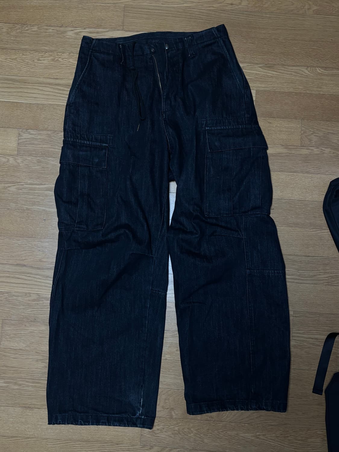 LE SSERAFIM x 해칭룸 Denim Cargo Pants S 상품이미지5