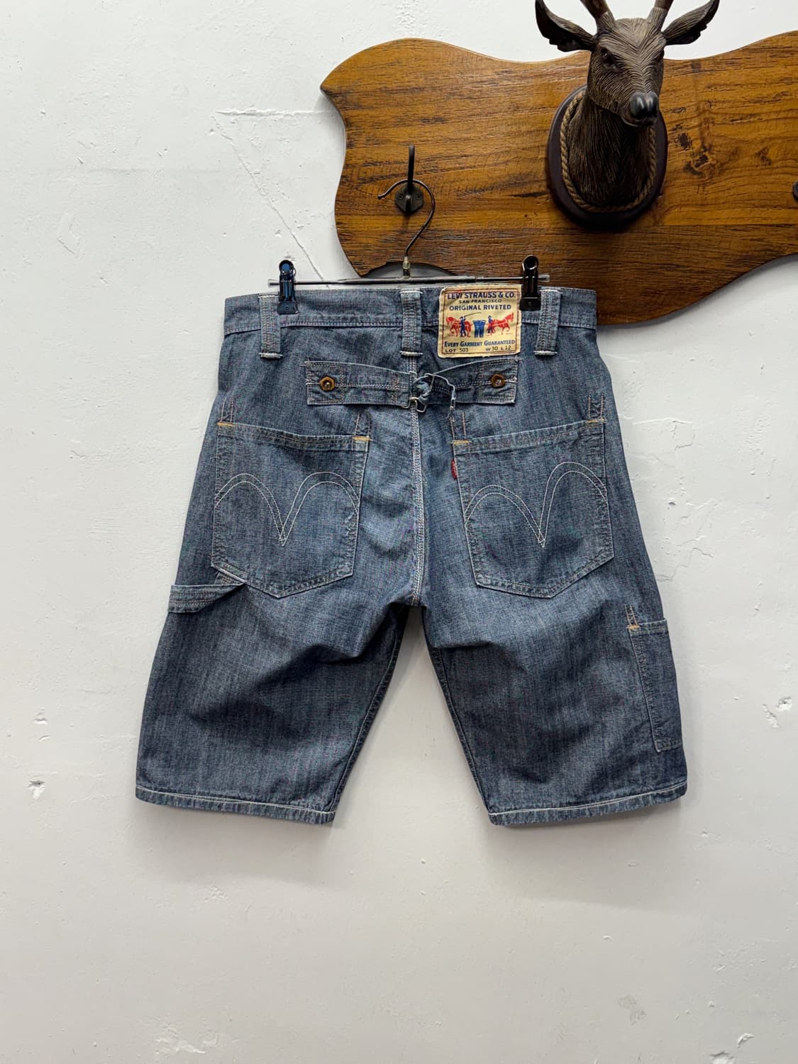 Levi's 503 Buckle-Back Carpenter Denim S 상품이미지2