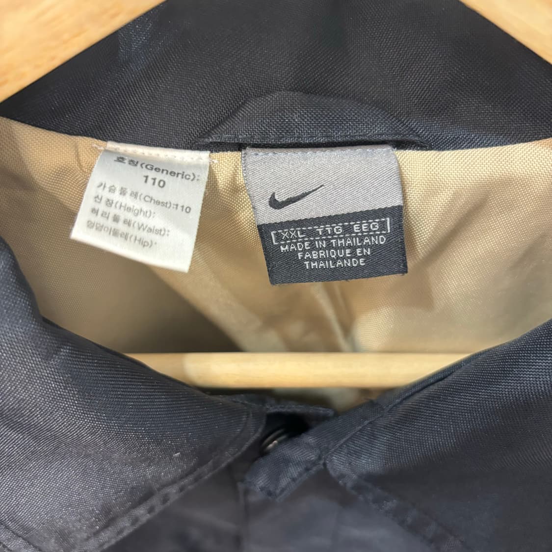00s 나이키 올드스쿨 컨버터블 블랙 투웨이 자켓 2XL 상품이미지8