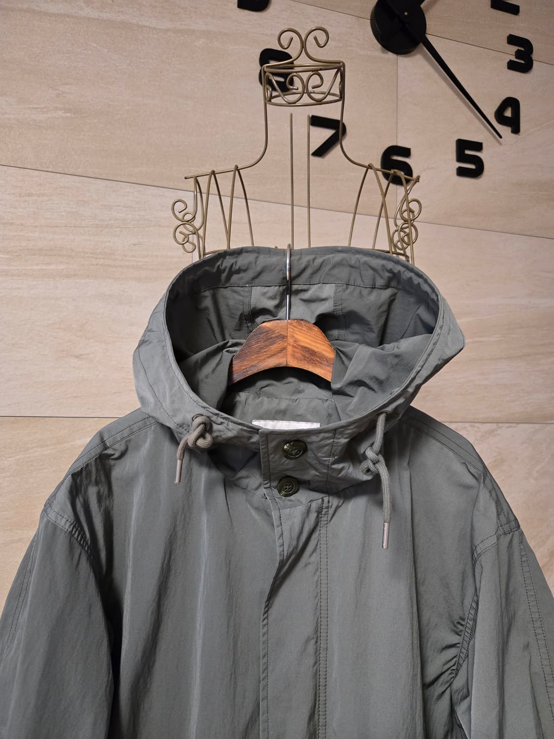 [95/s] 커스텀멜로우 새드스마일 남성 야상 자켓 상품이미지3