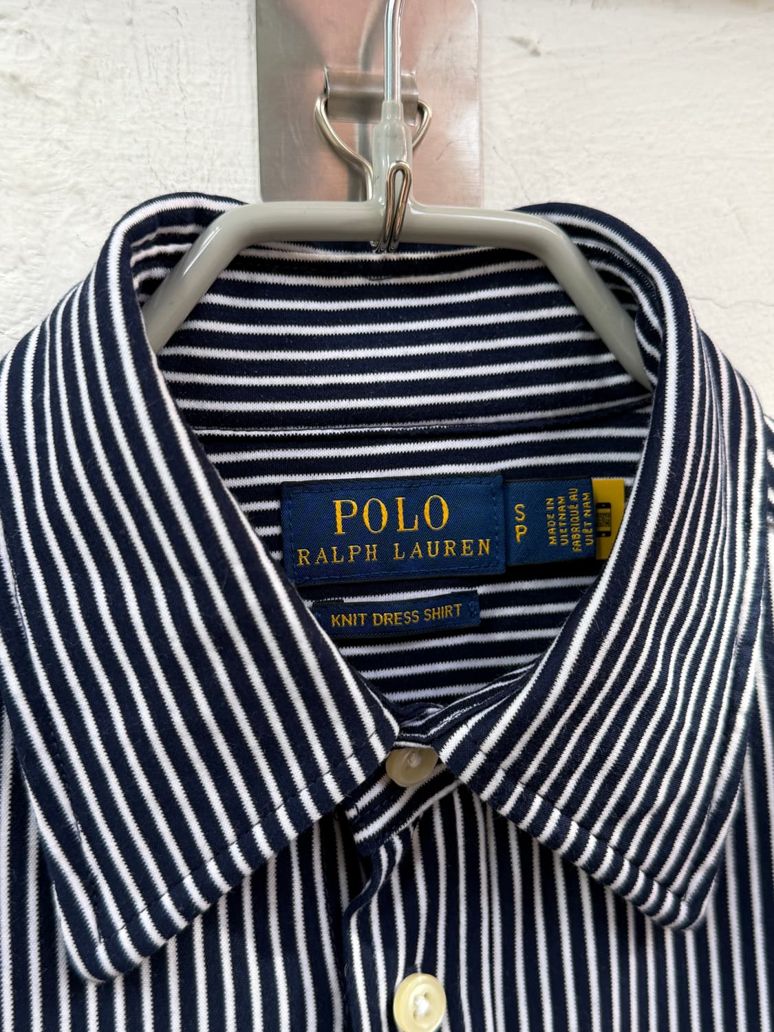Polo Ralph Lauren 스트라이프 니트 드레스 셔츠 S 상품이미지2