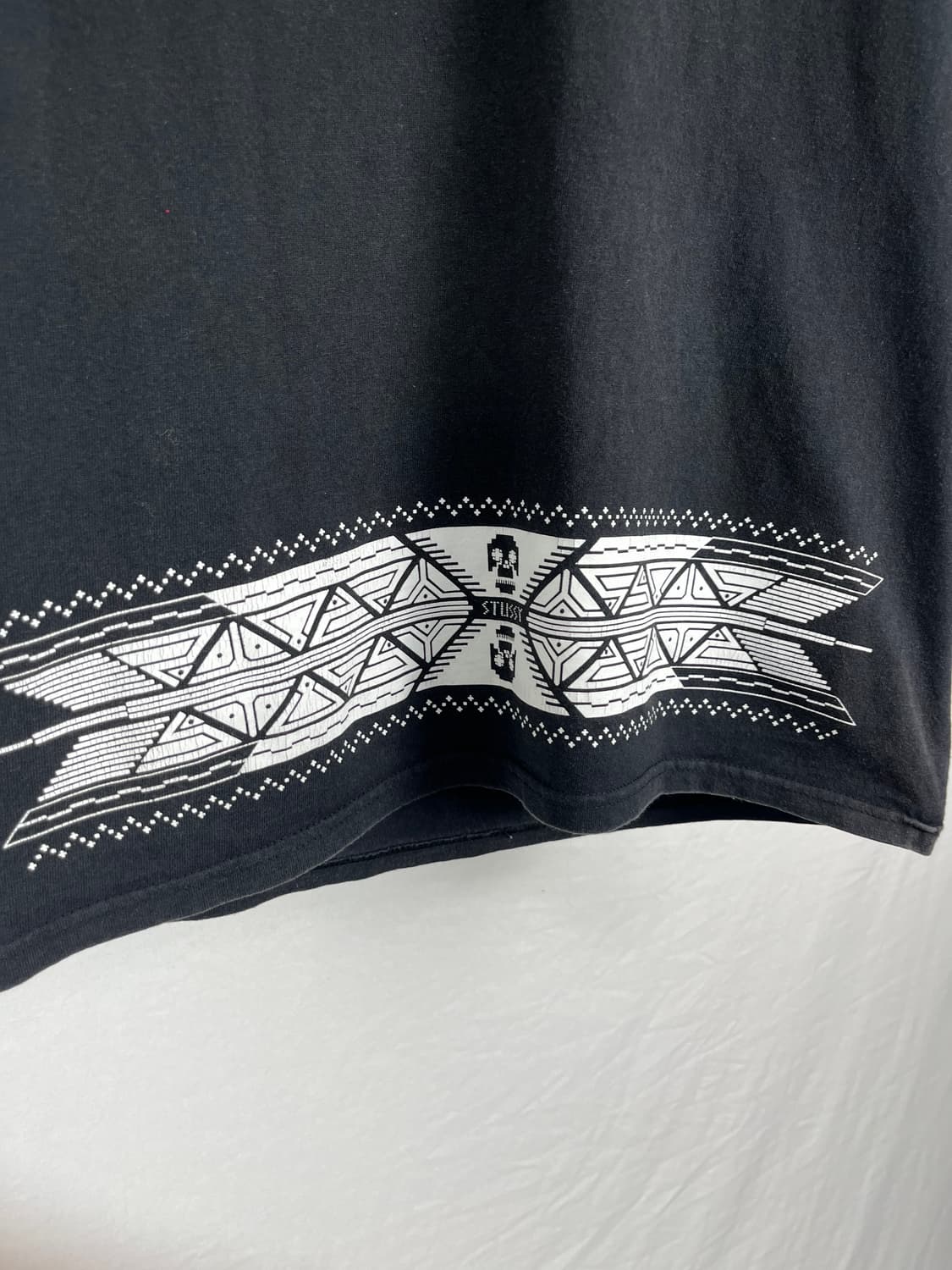 00s Stussy 아즈텍 패턴 반팔 상품이미지3