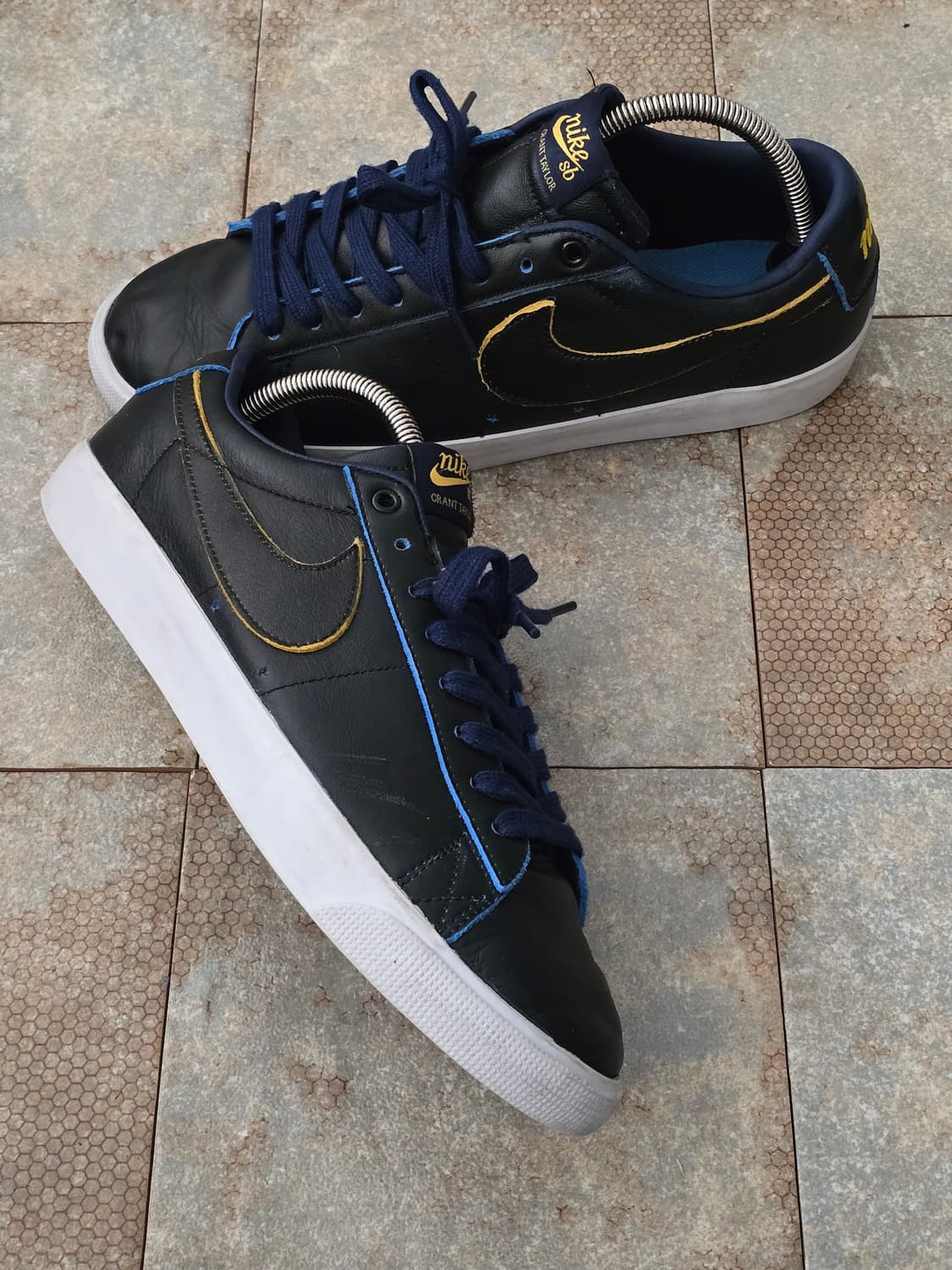 (280)나이키 nba sb 블레이저 로우 워리어스 상품이미지7