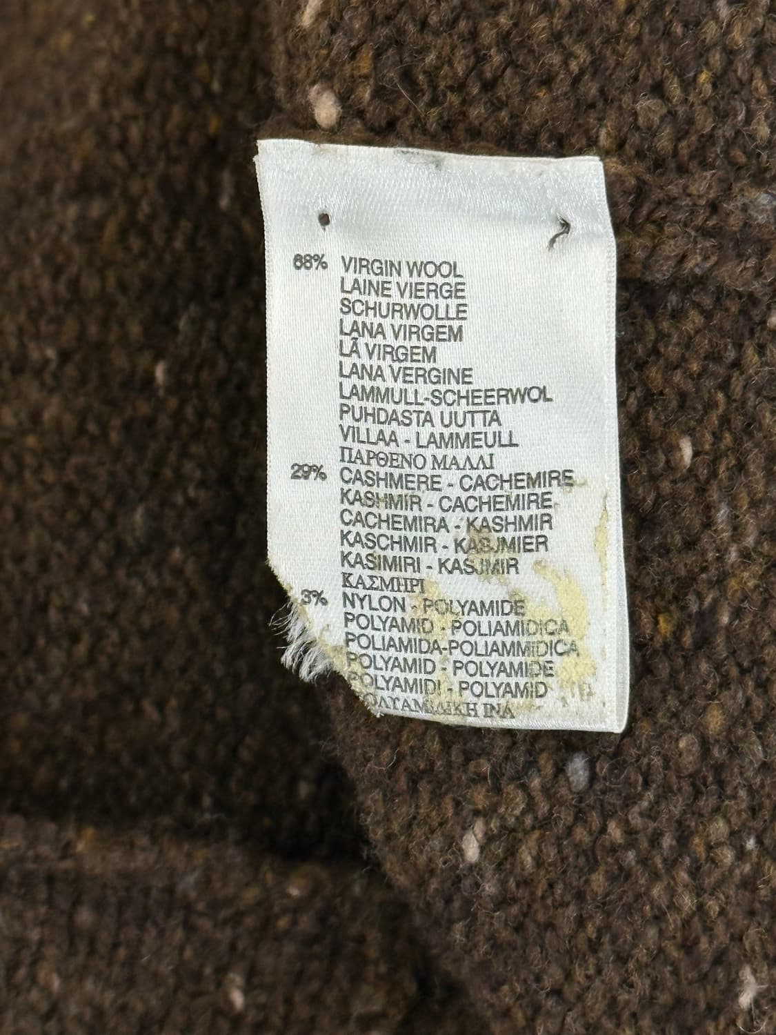 버버리 울 캐시미어 니트 상품이미지8