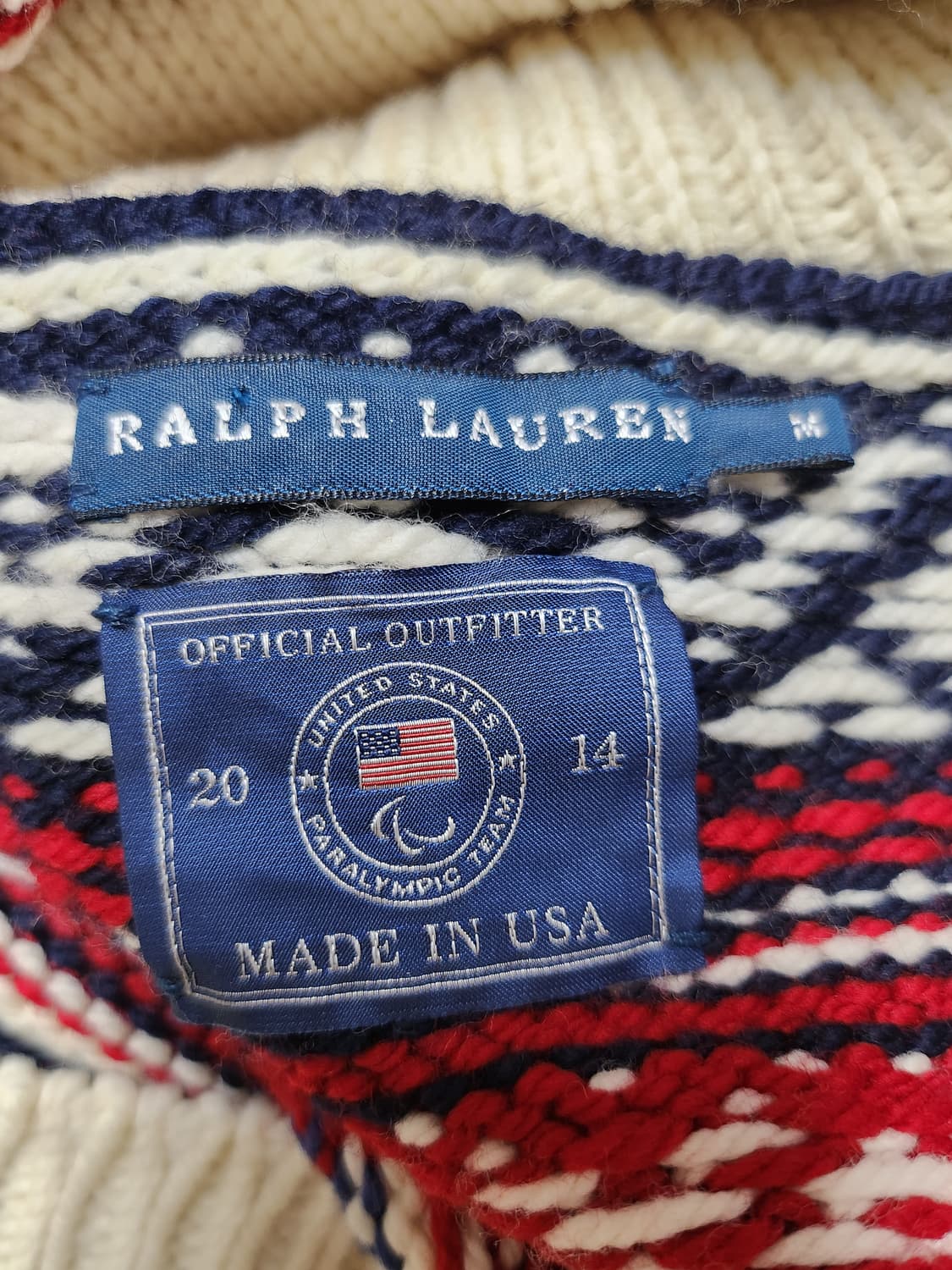 폴로 랄프로렌 노르딕니트(M 상품이미지6