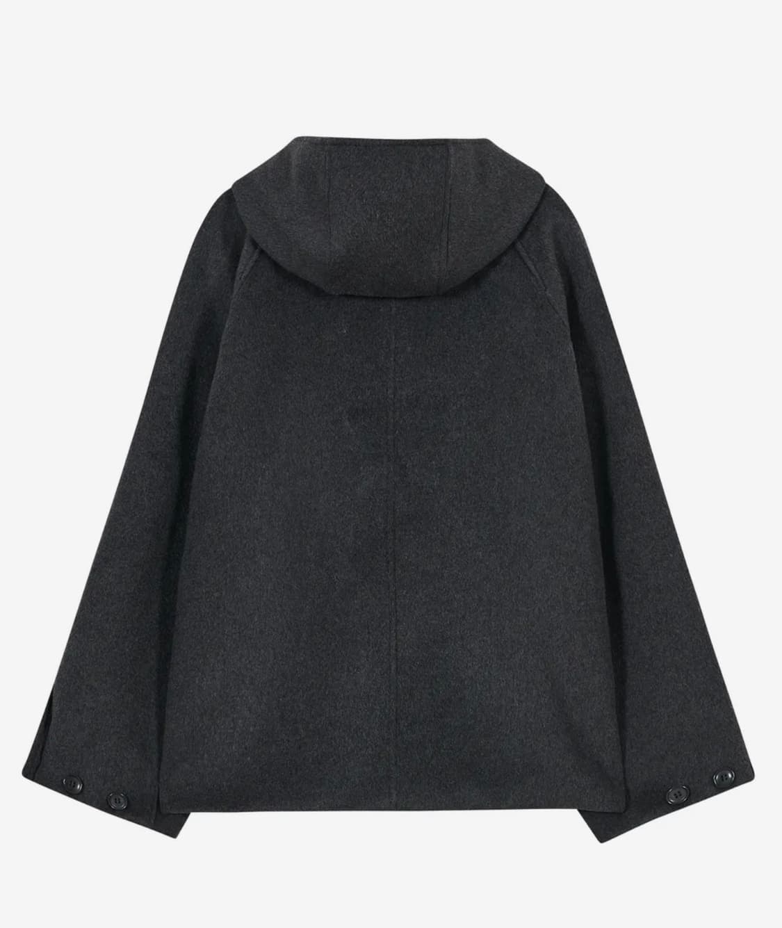 [새제품] 타입서비스 Hooded Half Coat [Charcoal] 상품이미지3