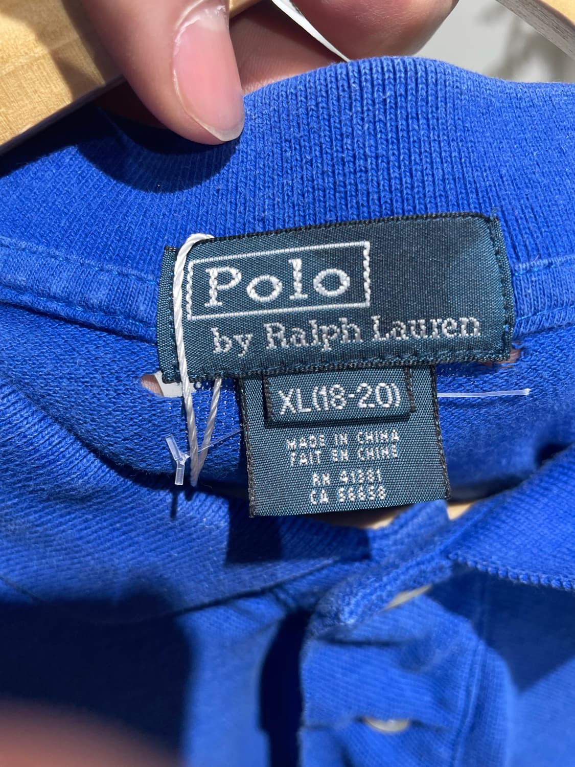 폴로랄프로렌 블루 빅포니 피케이티셔츠 상품이미지6