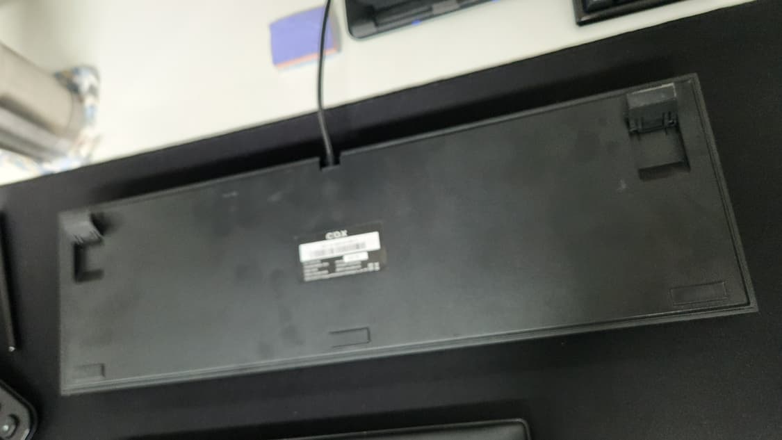 # 콕스 게이트론 게이밍 키보드 기계식 황축 ck108 급처 상품이미지6