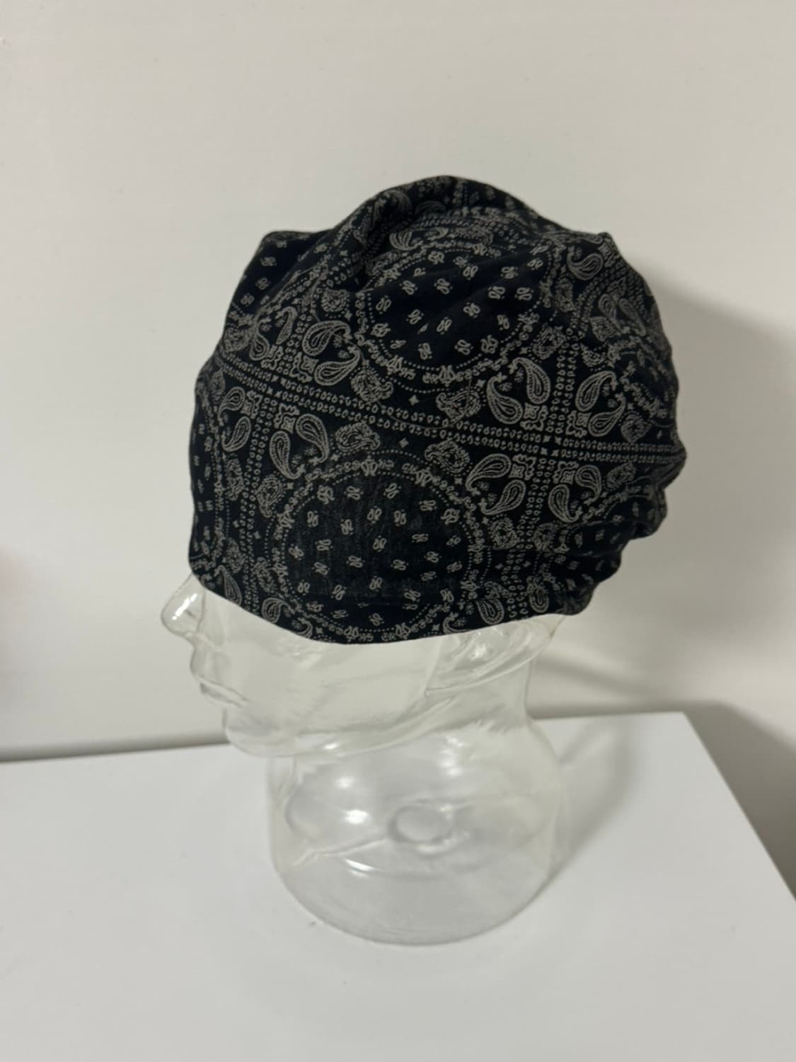 페이즐리 반다나 패턴 비니 듀렉 두건 상품이미지6