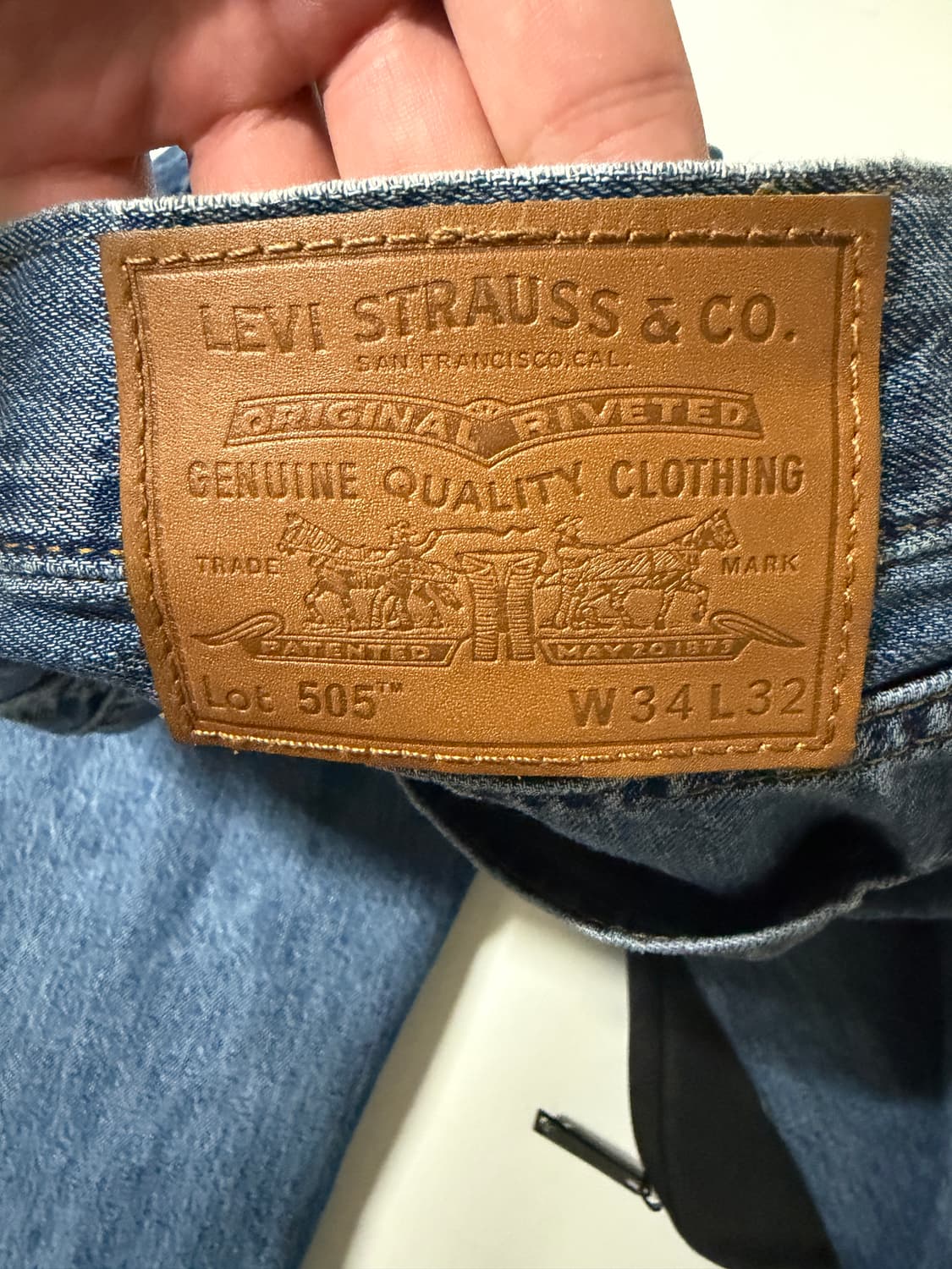 Levi's premium 505 W34 L32 상품이미지5