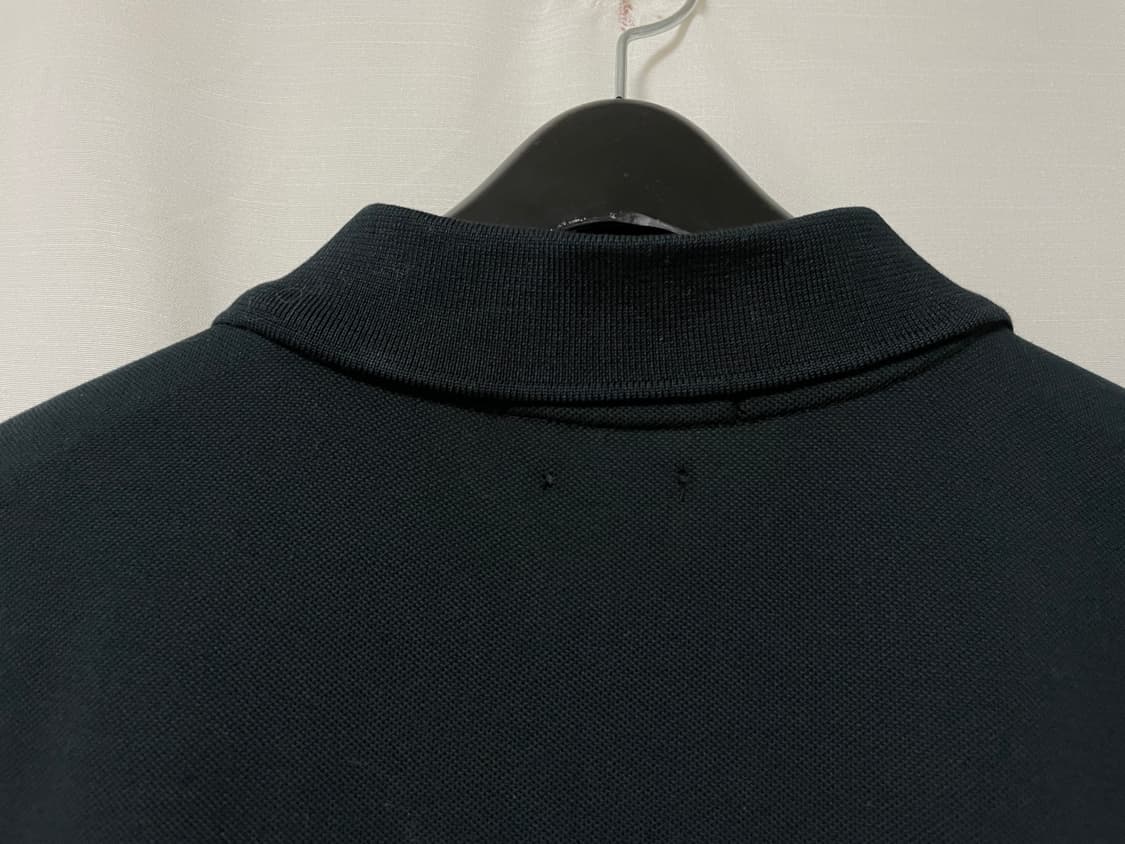(정품) 폴로 남성 커스텀 슬림핏 신축성 메쉬 반팔 카라티셔츠 _ 블랙 상품이미지8