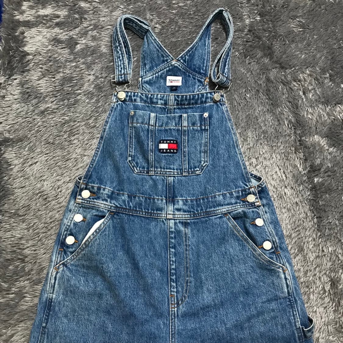 [[여성 S, A급] 타미힐피거(TOMMY) 멜빵 데님팬츠p207  상품이미지2