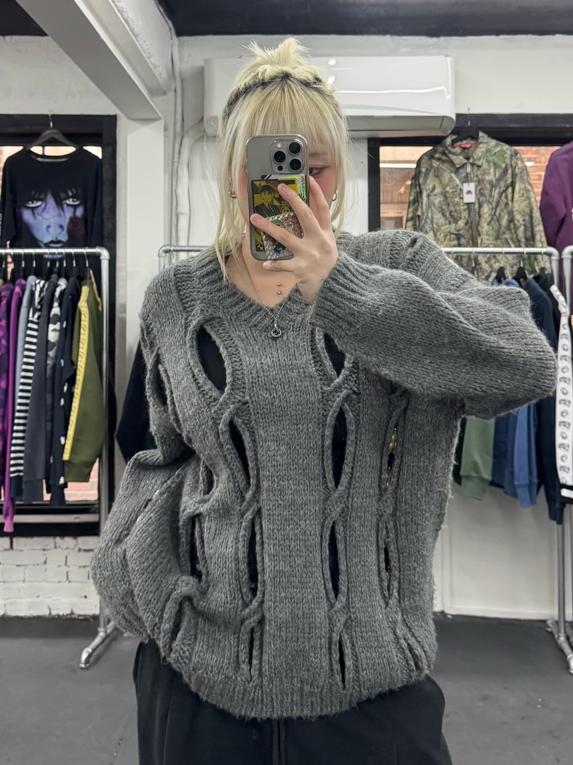 더오픈프로덕트 니트 상품이미지4