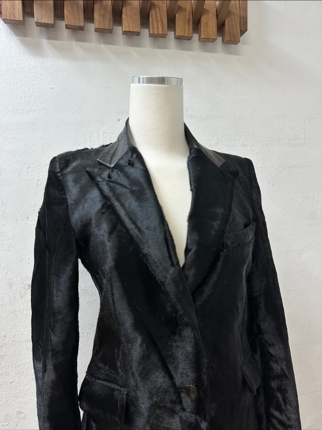 Italy 100%Baby Calfskin 카프스킨 송아지 가죽 자켓 상품이미지2