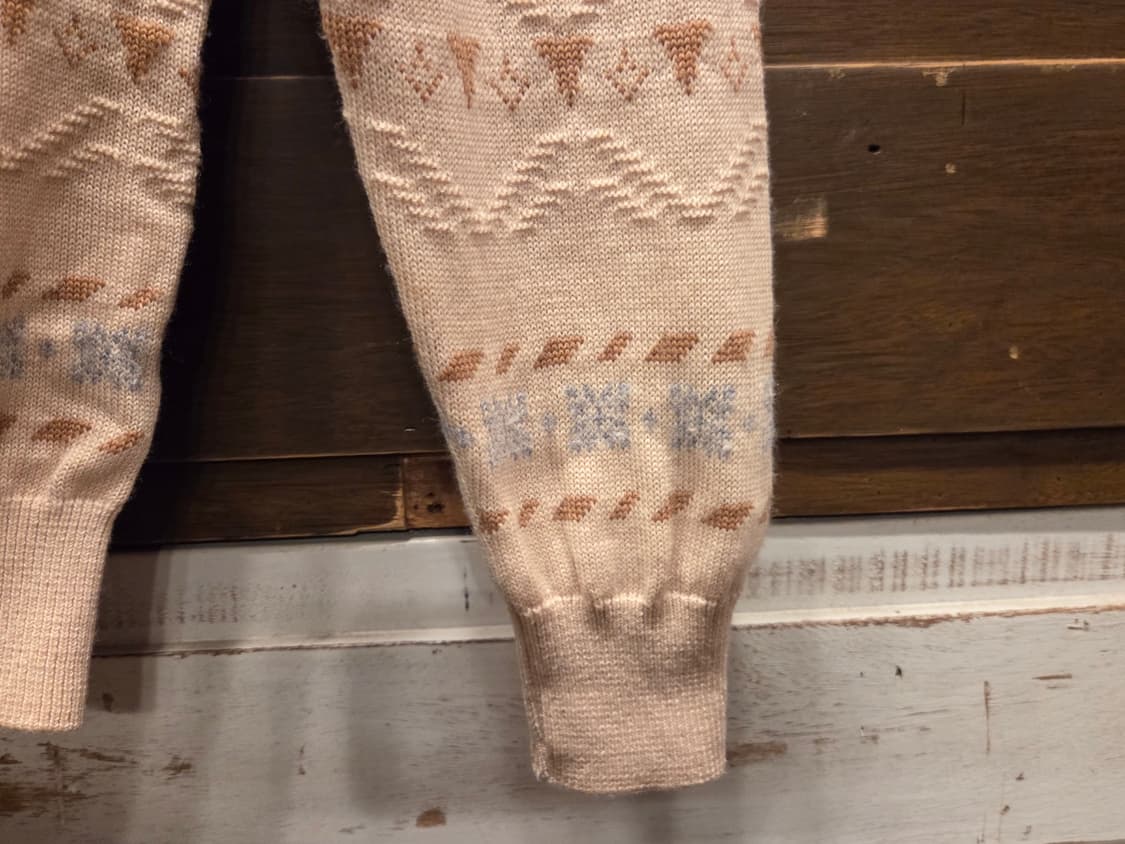 80'S 버버리 페어아일니트 상품이미지3