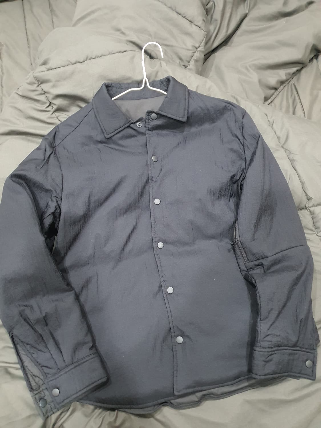 시리즈247 구스다운 경량패딩셔츠 상품이미지5