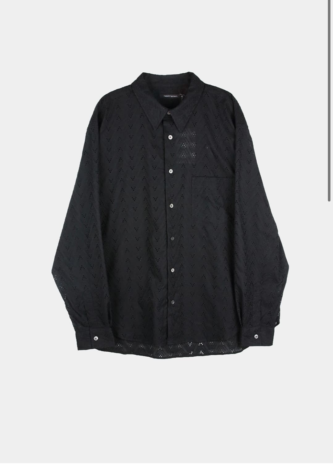 해칭룸 펀칭셔츠 상품이미지1