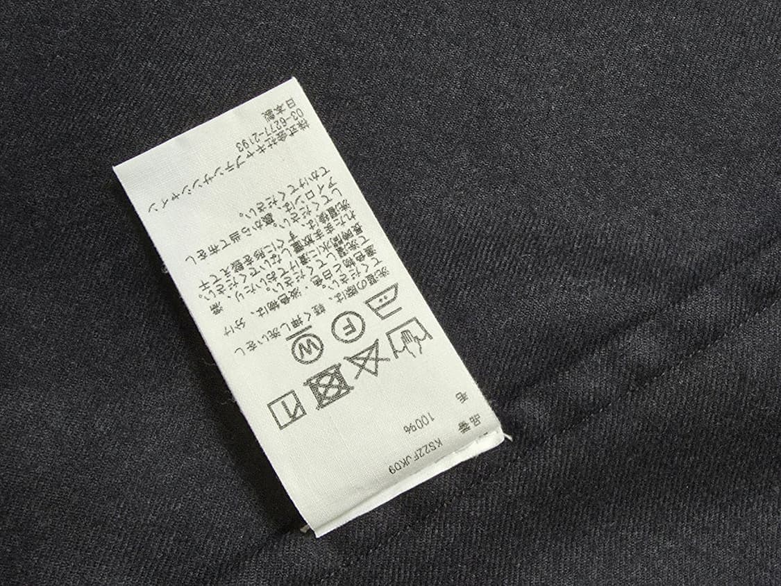 [40] 캡틴선샤인 울 테이크 이지 자켓 탑 차콜 상품이미지2