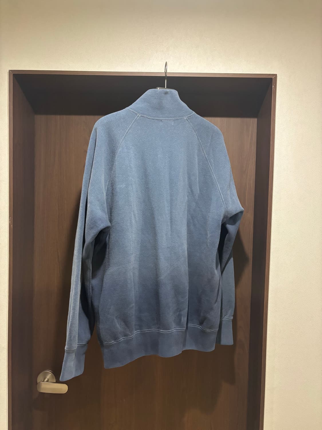 [2] 마티앤선즈 빈티지 스웻 집업 네이비 상품이미지4