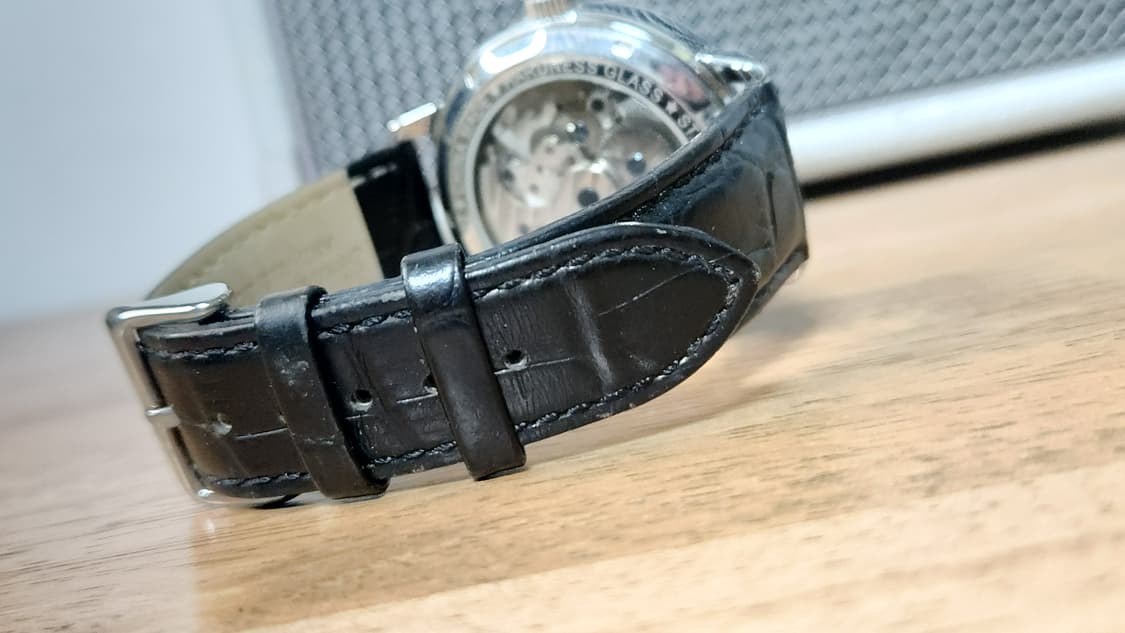 # Torso(토르소) 스틸 시그니처 플렉스 오토매틱 가죽 명품시계 급처 상품이미지7