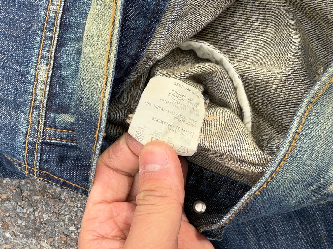 90s STREET RACERS Custom Denim Jacket 상품이미지5