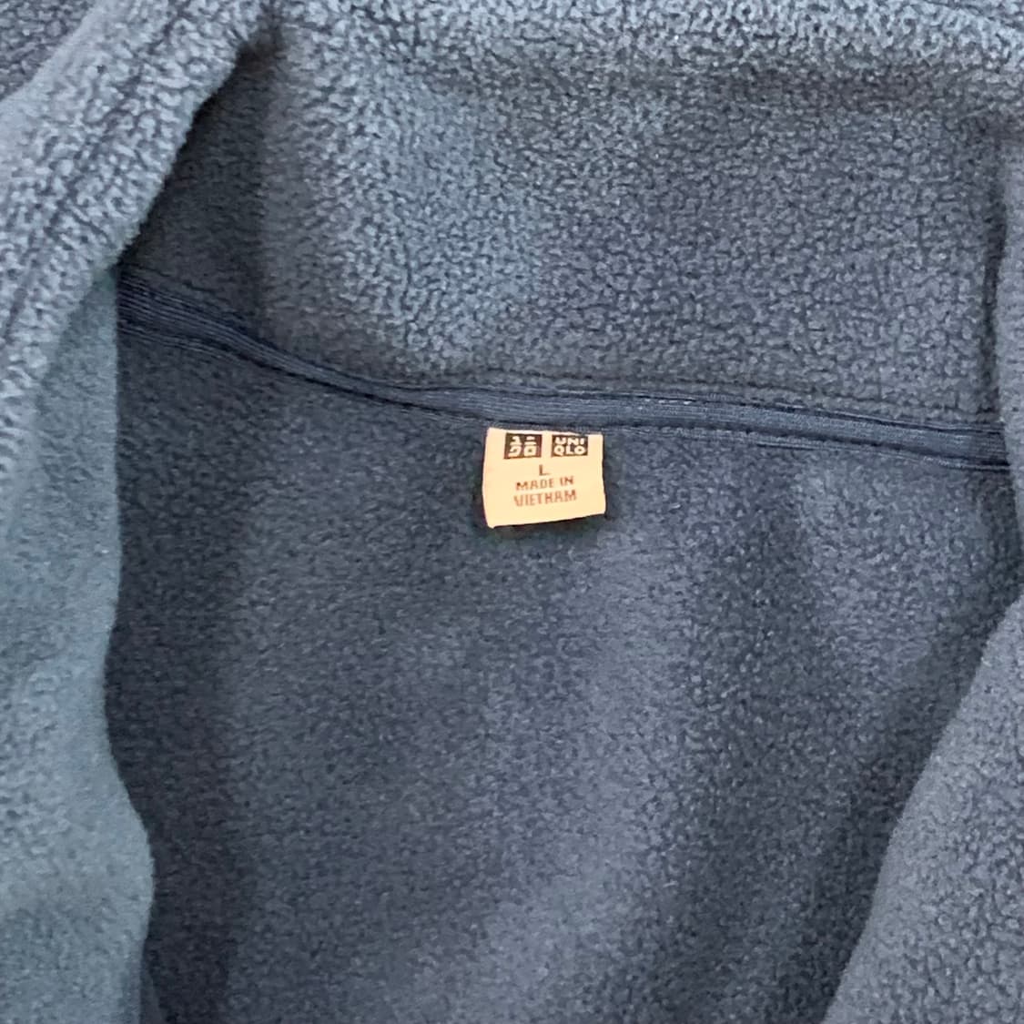 유니클로 후리스(L/블루) 플리스 자켓 상품이미지8