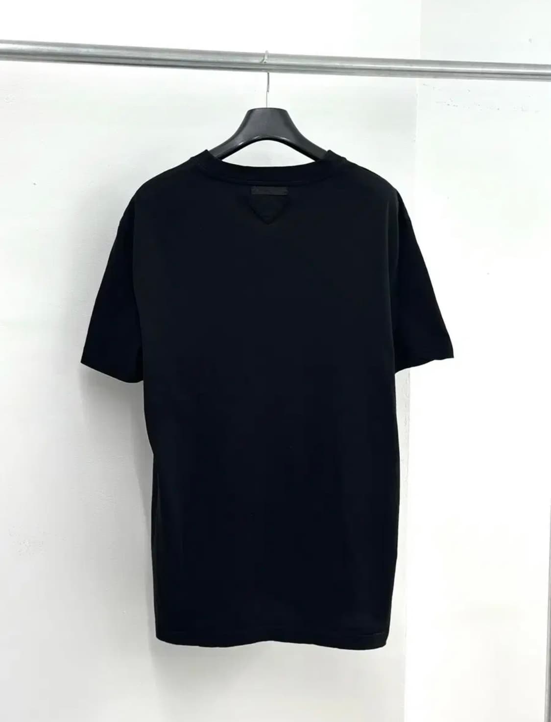 Prada 프라다 코튼 티셔츠 블랙 상품이미지4