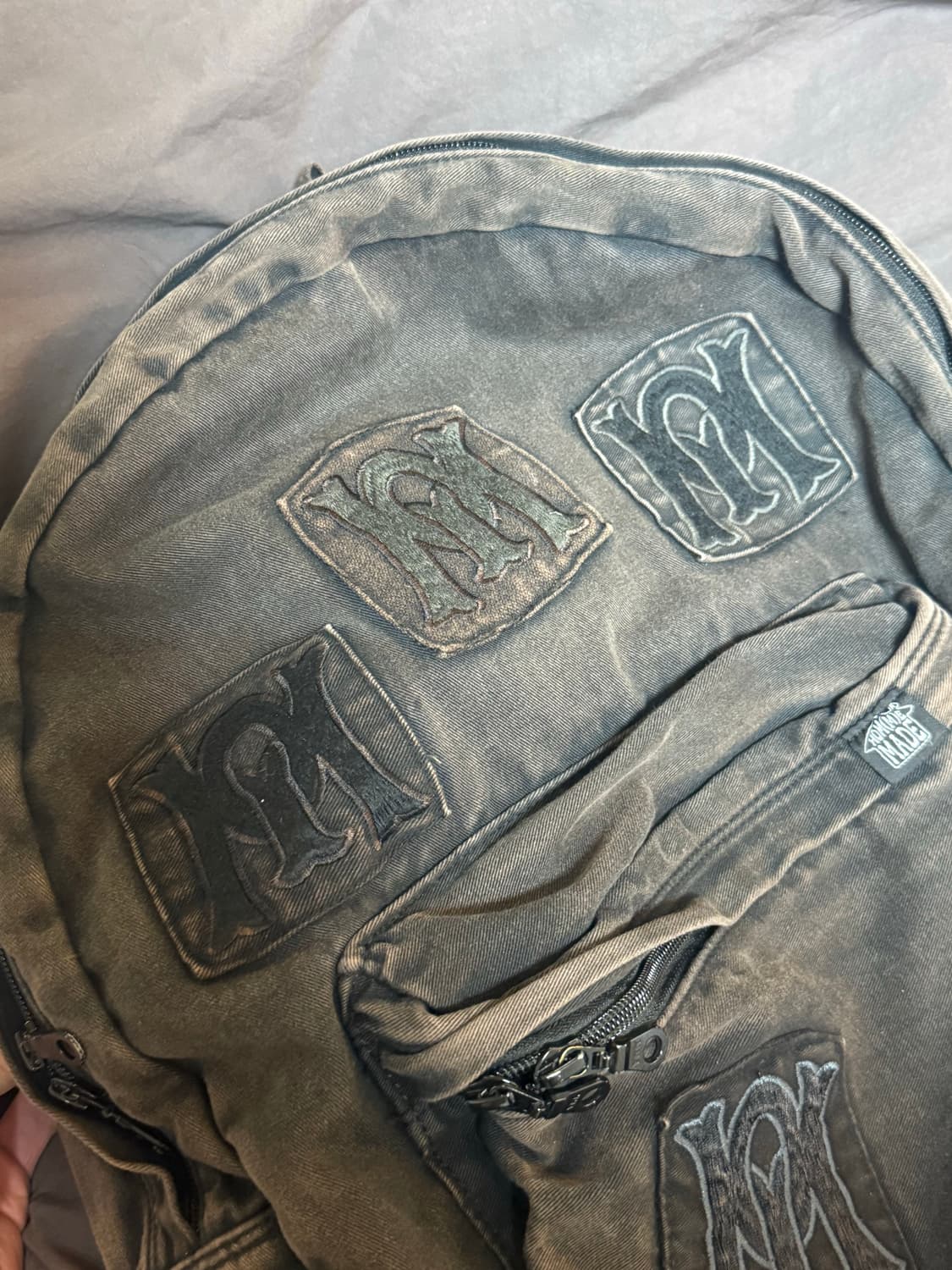 MPQ 워시드 패치 백팩 상품이미지3