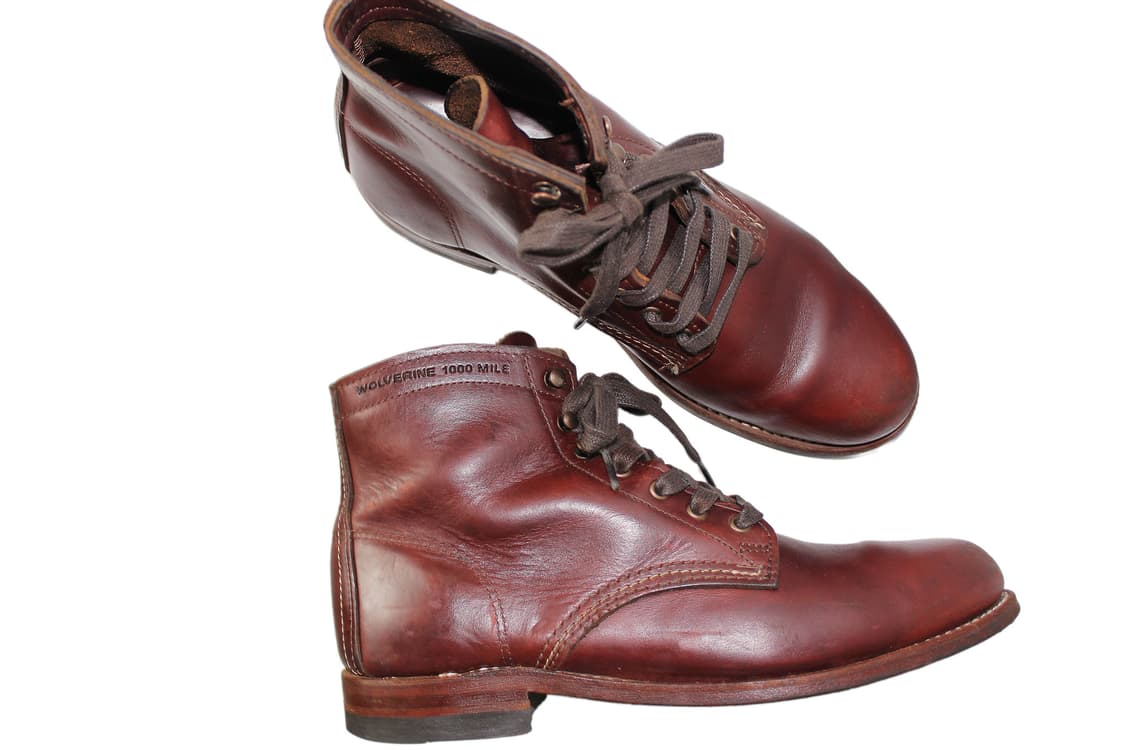 Wolverine1000mile 울버린 1000마일 레이스업 부츠 상품이미지7