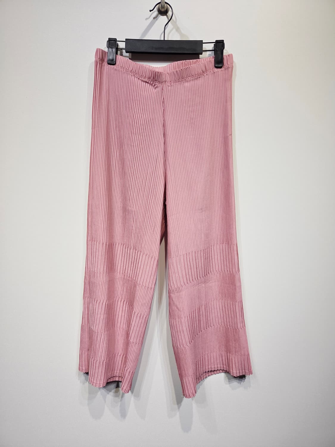 플리츠미. 핑크 플리츠 와이드 팬츠_FREE 상품이미지2