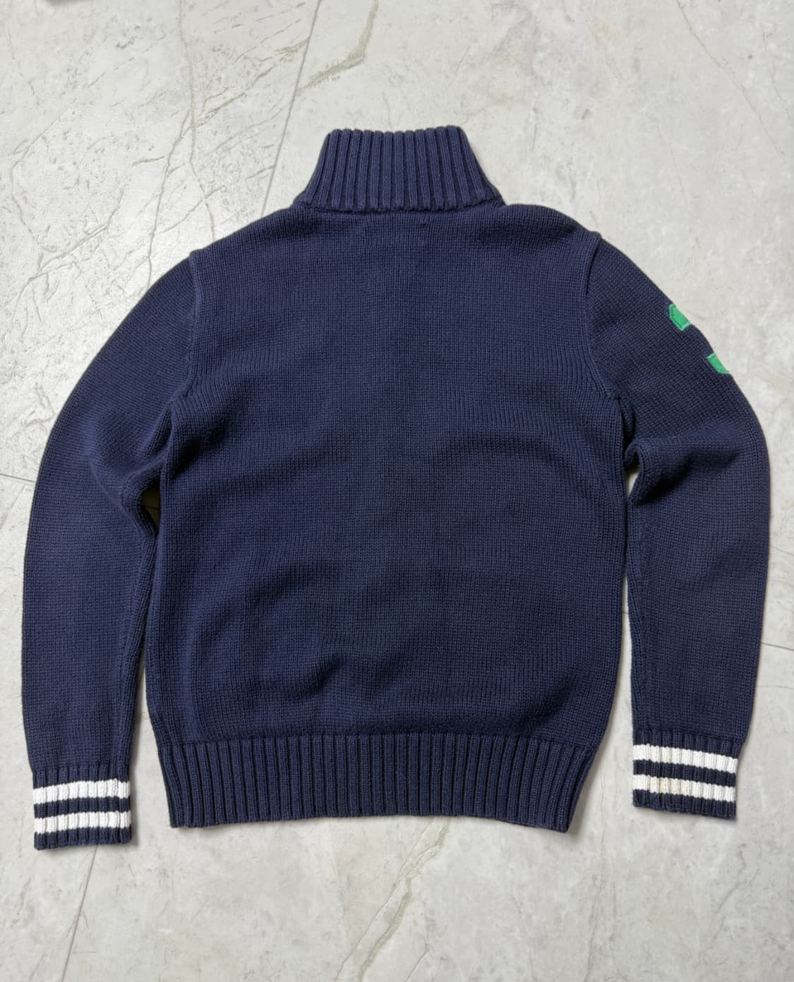 폴로 빅포니 니트 집업 m 상품이미지2