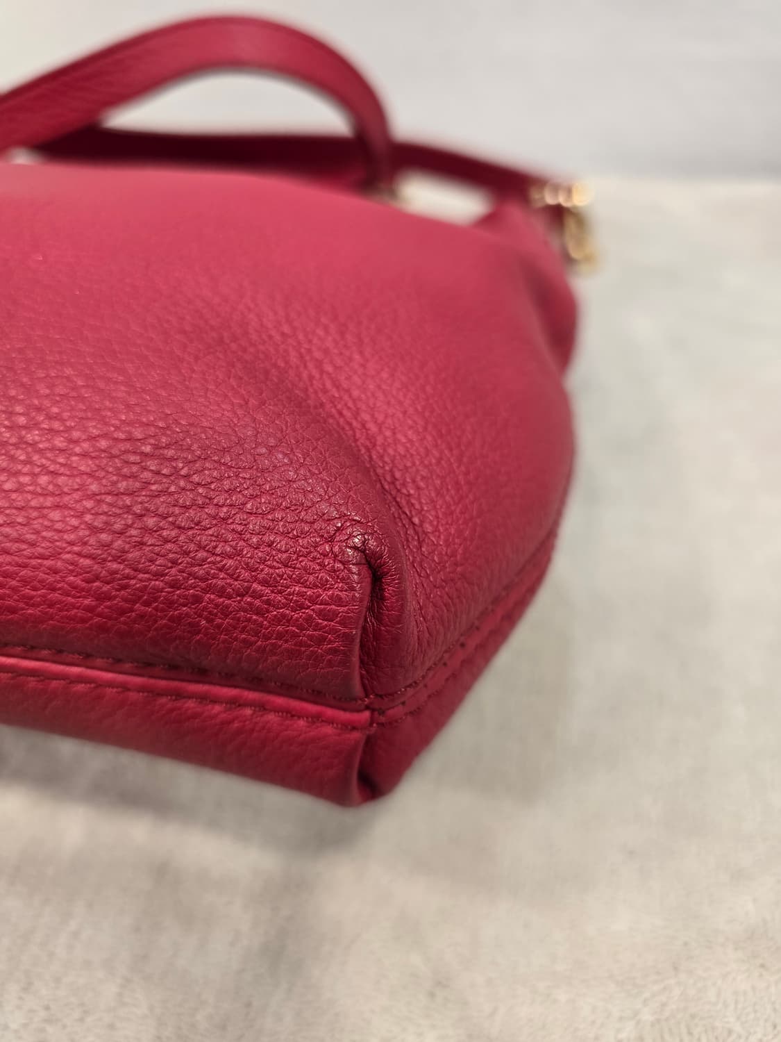 마이클 코어스 레드 가죽 체인 숄더백 크로스백 상품이미지7