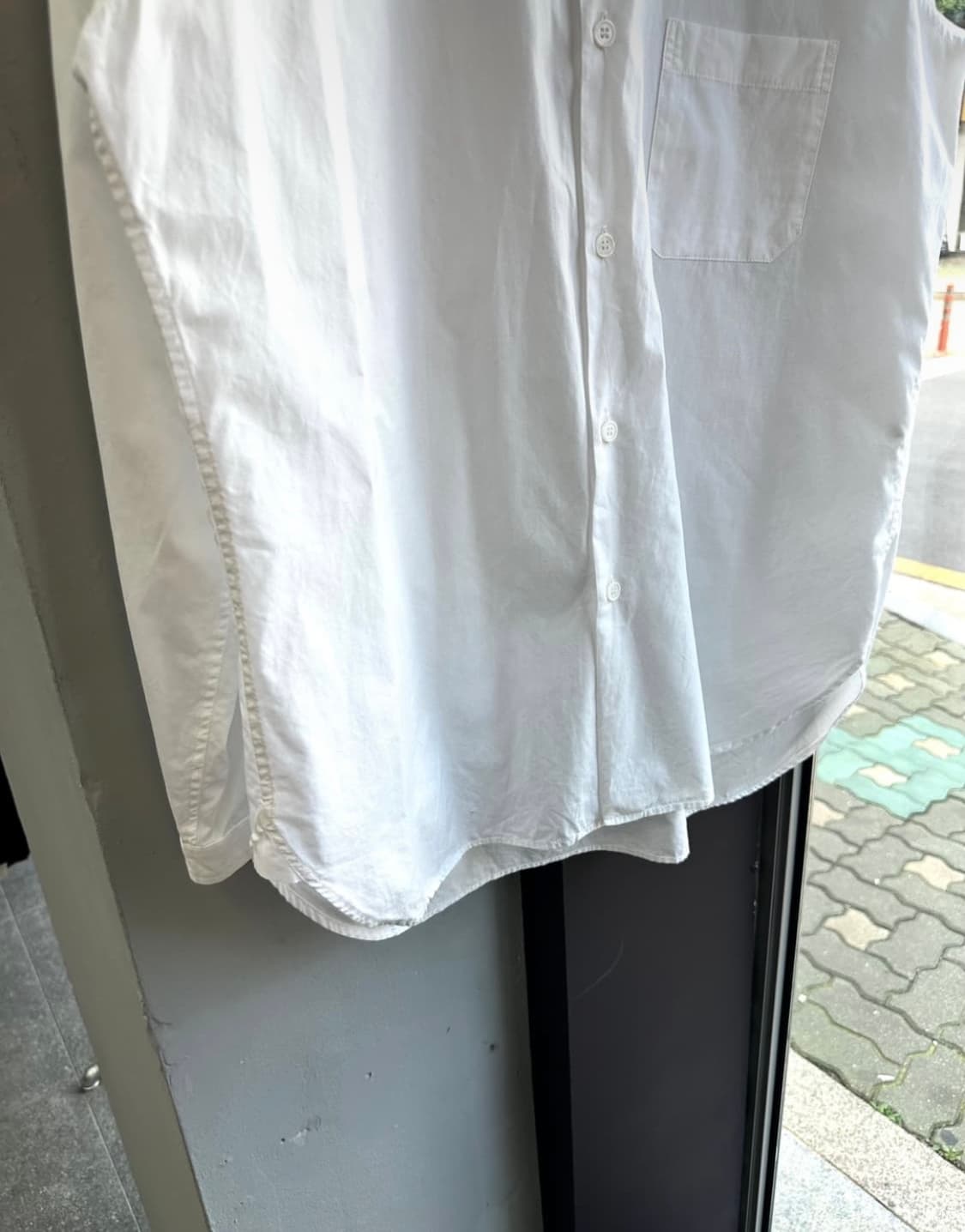 요지야마모토 뿌르옴므 백포인트 셔츠 상품이미지4